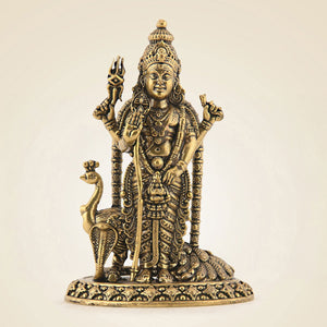 Brass Murugan Idol