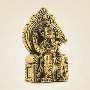 Brass Ganesh Idol
