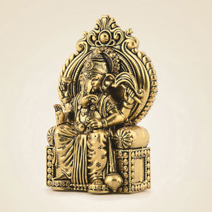 Ganesha Brass Idol