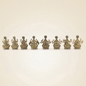 Brass Ashtalaxmi