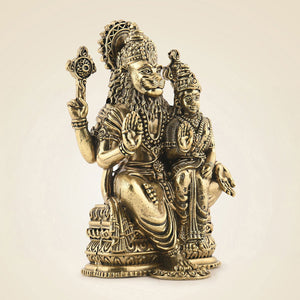 Brass Narasimha Idol