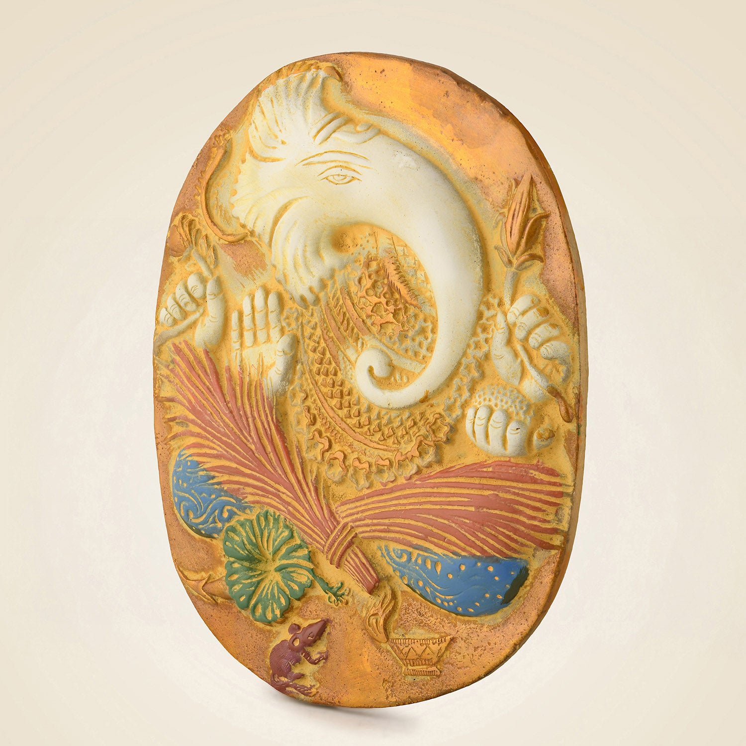 Brass Wall Hanging Ganesha