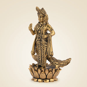 Pure Brass Lord Murugan