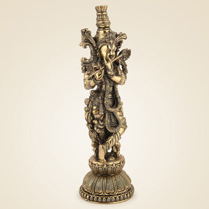 Brass Krishna Idol