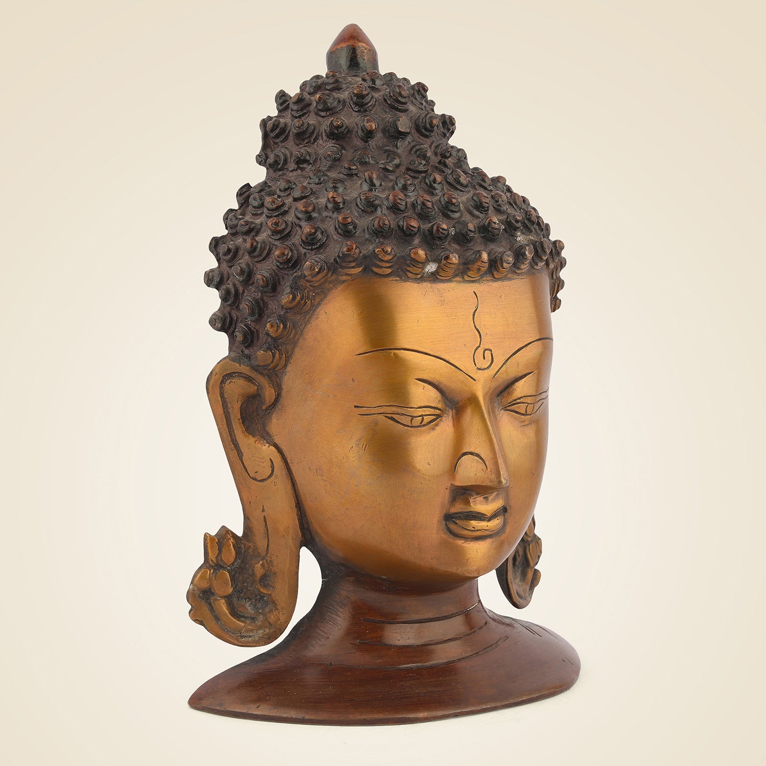 Pure Brass Buddha