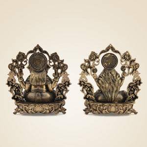 Pure Brass Laxmi Ganesh