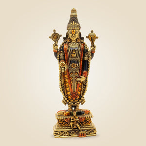 Brass Tirupati Balaji Statue