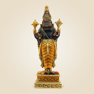 Tirupati Balaji Brass Murti