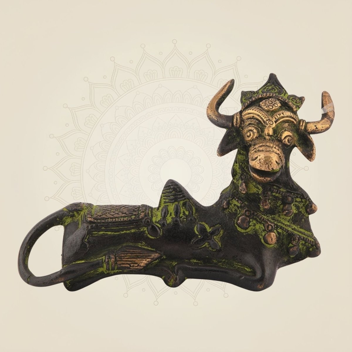 Antique Tribal Nandi Idol 3"