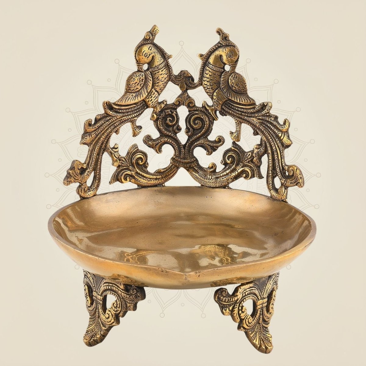 Big Brass Oil Lamp Diya