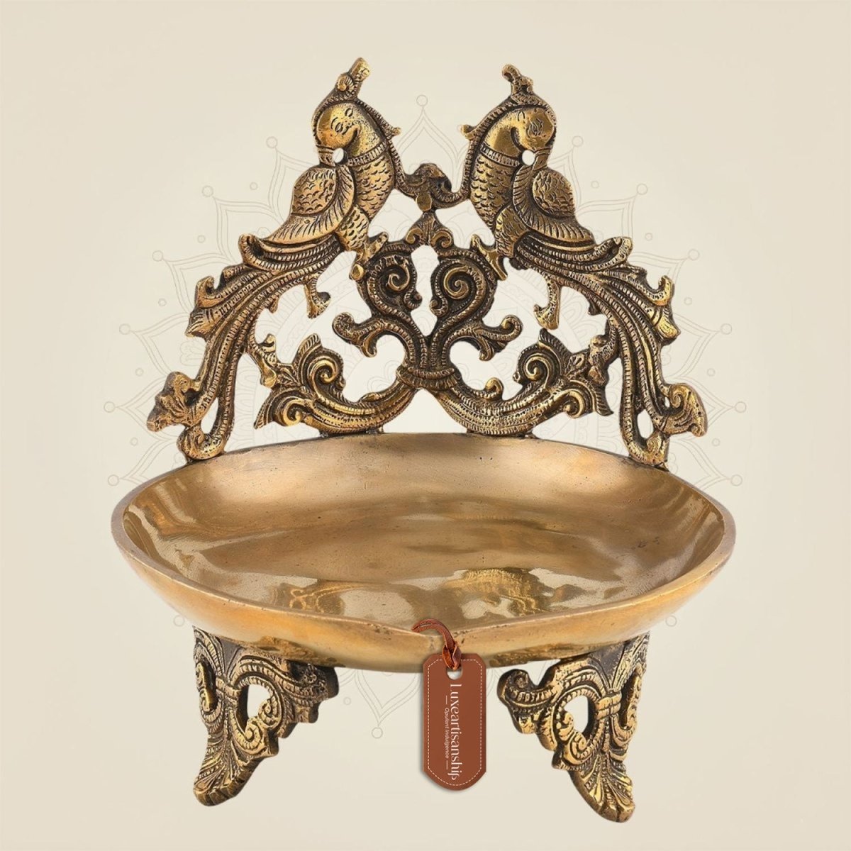 Big Brass Oil Lamp Diya