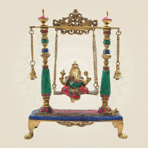 Brass Ganesh Ji Idol