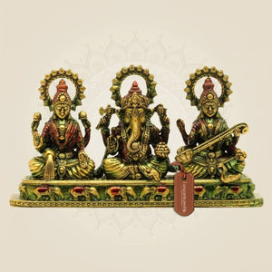 Brass Divine Hindu God Statue