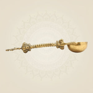 Brass Havan Spoon
