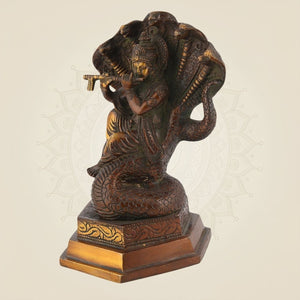 Krishna Playing Flute Idol