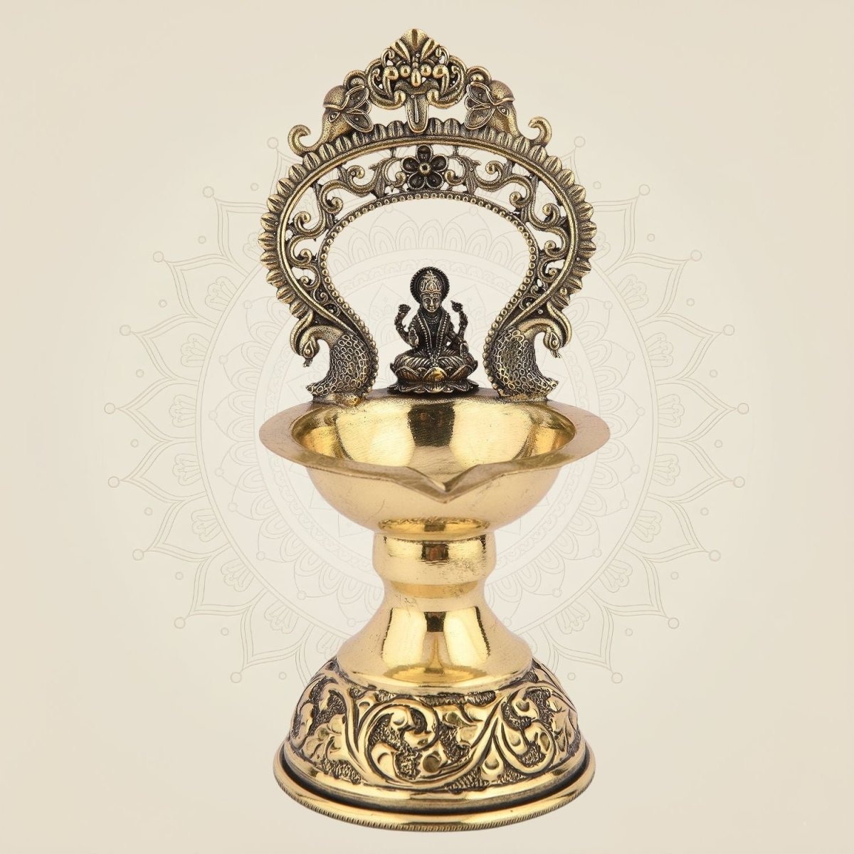 Brass Lakshmi Diya