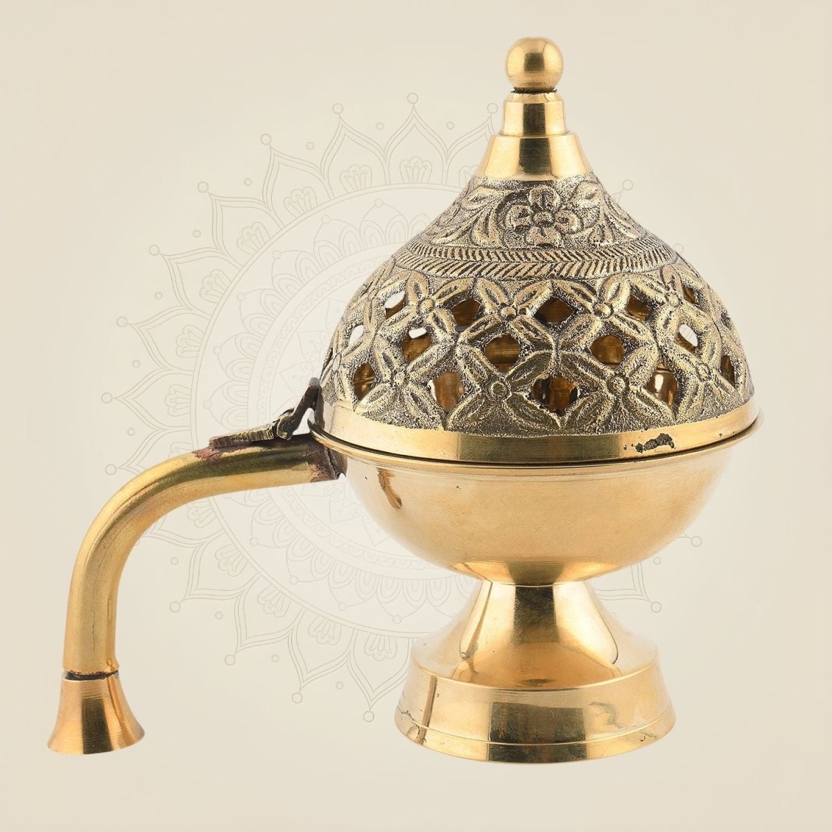 Brass Loban Dhoop Dani – Home Purification