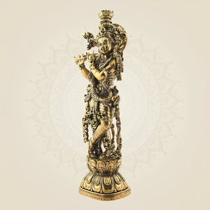 Krishna Brass Murti