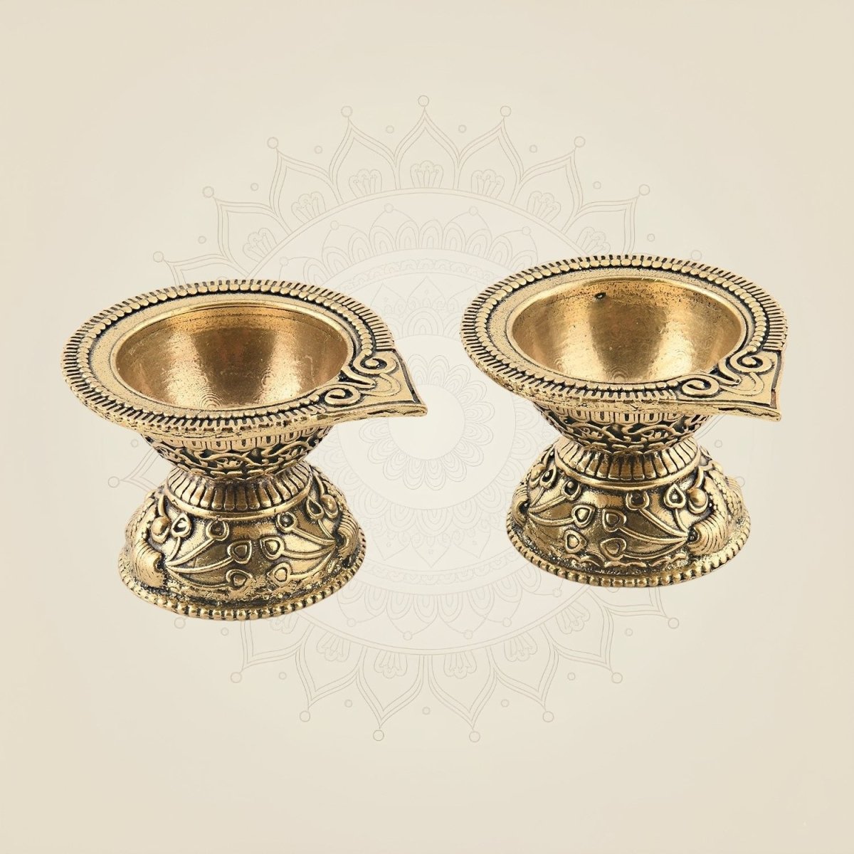 Traditional Oil Lamps for Mandir & Festive Décor -