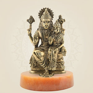 Lakshmi Idol with gemstone base