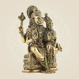 Narasimha with Lakshmi Superfine Divine Murti