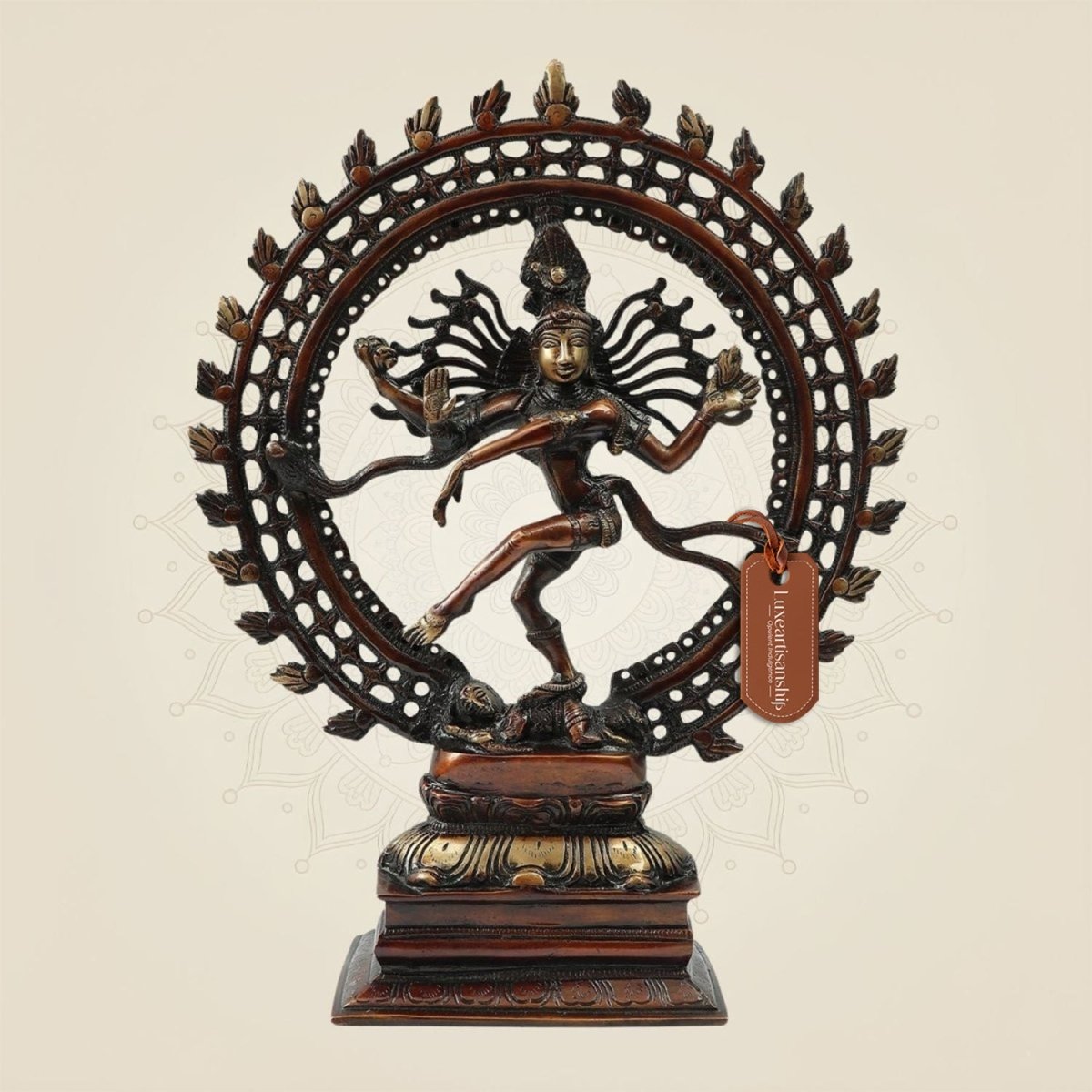 Brass Nataraja Idol