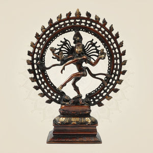 Brass Nataraja Idol
