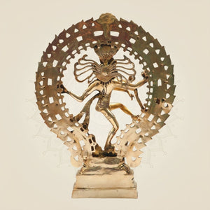 Brass Nataraja Murti 21.5"