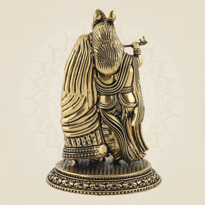 Radha Krishna Brass Idol