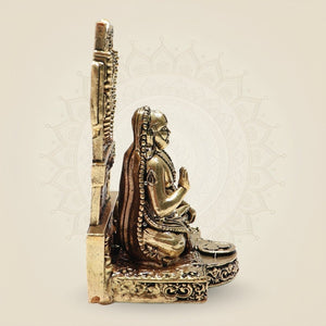 Brass Raghavendra Swamy Statue