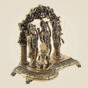Sacred Temple Decor Brass Statue