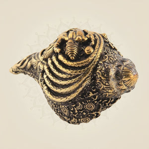 Brass Pooja Conch for Mandir