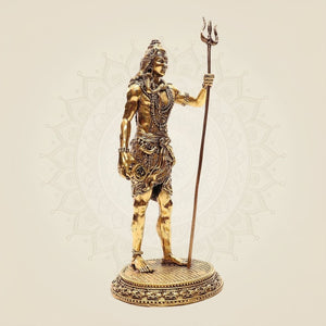 Brass Shiva Idol
