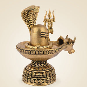 Brass Shivling - Luxeartisanship