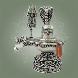 Brass Shivling Idol -Luxeartisanship
