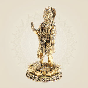 Hanuman Brass Idol