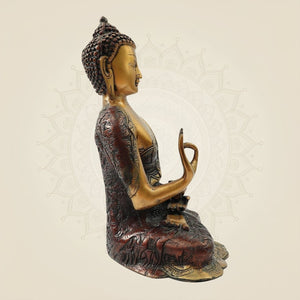 Buddha Idol Spiritual Statue 11.5"