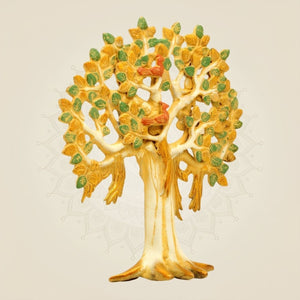 Brass Tree of Life ( kalpavriksha ) Wall Art - Luxeartisanship