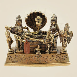 Brass Vishnu Parivar Idol