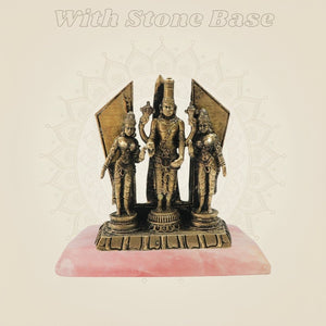Bronze Balaji with Sridevi–Bhudevi Trio Idol – Auspicious - Luxeartisanship
