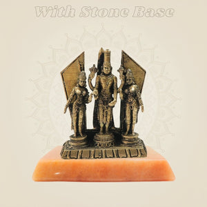 Bronze Balaji with Sridevi–Bhudevi Trio Idol – Auspicious - Luxeartisanship