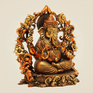 Chaturbhuj Ganesh Idol – 3.75"