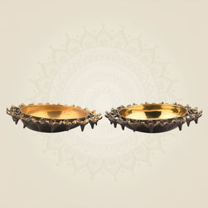 Pure Brass Handcrafted Artisan Table Accent