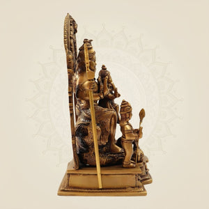 Grand Statue in brass