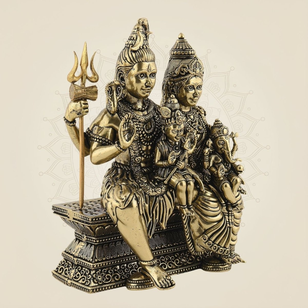 Brass Shiv Parivar Idol