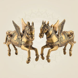 Handcrafted Pure Brass Statues