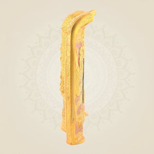 Folding Brass Buddha Temple β 7.5"