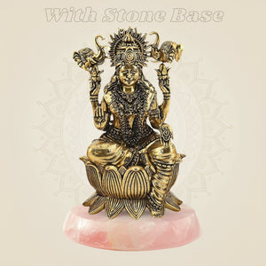 Brass Gajalakshmi Statue