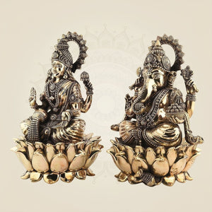 Ganesh Lakshmi Handcrafted Superfine Statue