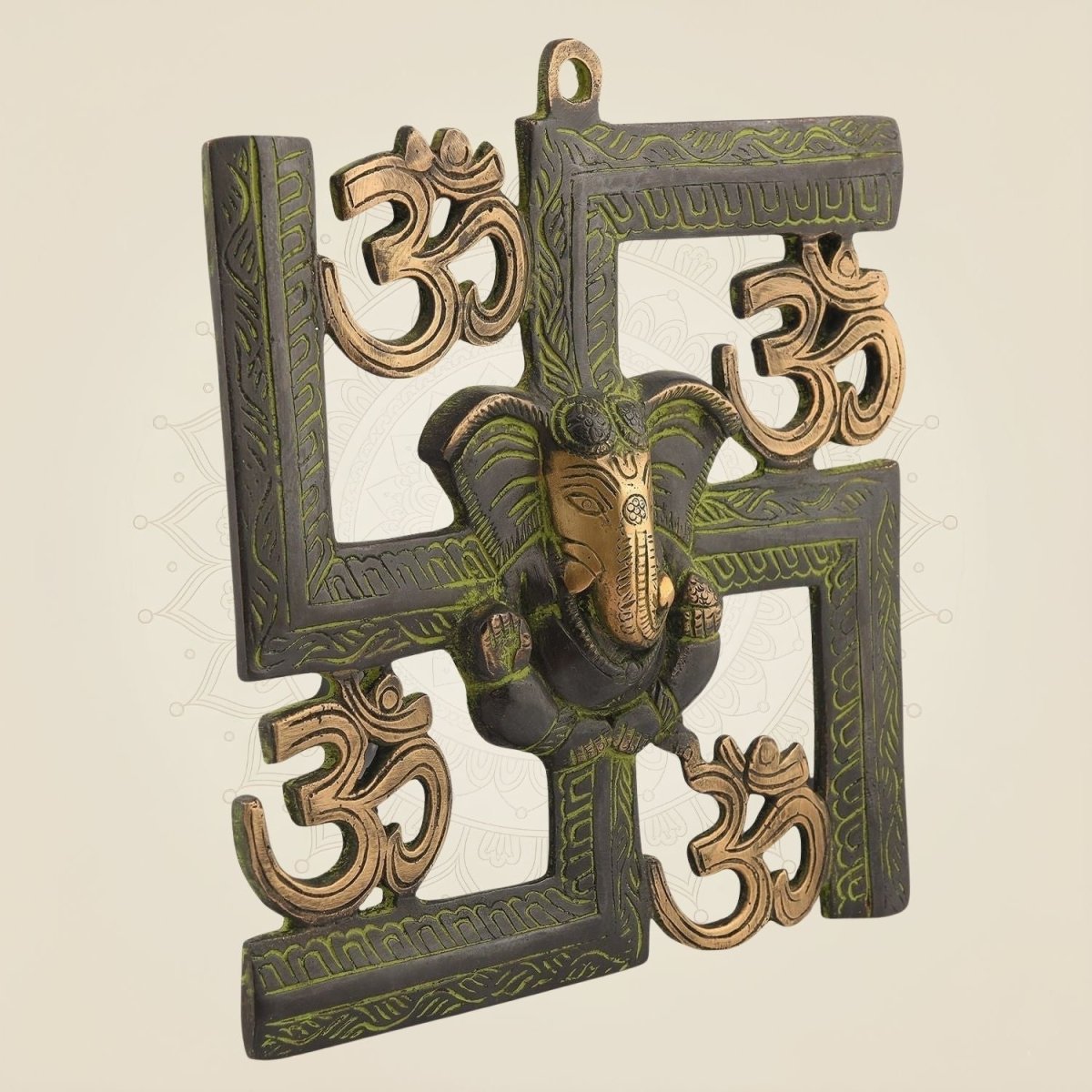 Handcrafted Pure Brass Wall Hanging